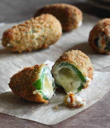 Jalapeno Poppers, Cheese Bombs & Rissoles